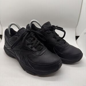 Reebok Women's Walk Ultra 7 DMX MAX Sneakers Black Wide  Size 7